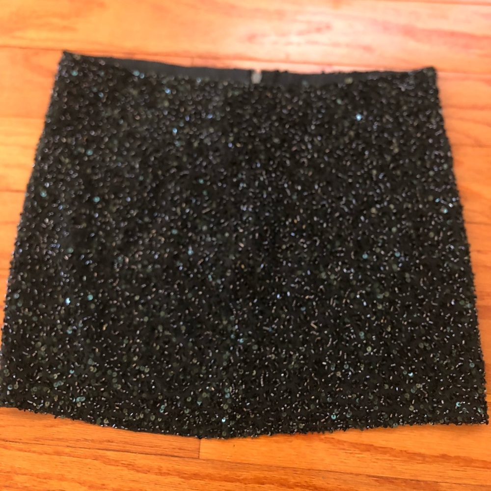 Haute hippie sequin mini skirt